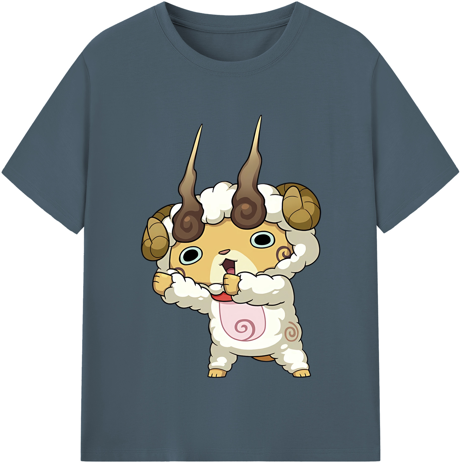 （画像用） 妖怪ウォッチ Yo-kai Watch 綿100％半袖Tシャツ（フロントプリント）